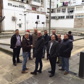 Ciudadanos visitó La Inmobiliaria para conocer las necesidades de este barrio de Torrelavega