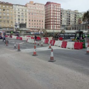 Cs Santander critica que las obras de la Plaza de las Estaciones no garantizan la seguridad de los peatones