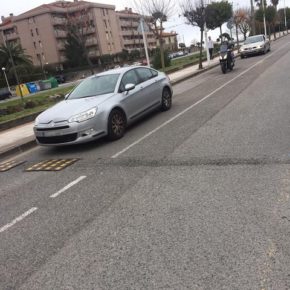 Cs pide que se elimine el aparcamiento en batería de la Avenida Riomar porque “compromete la seguridad vial”