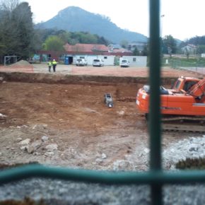 Cs critica un “uso electoralista” en la construcción del pabellón-gimnasio del colegio Marqués de Valdecilla