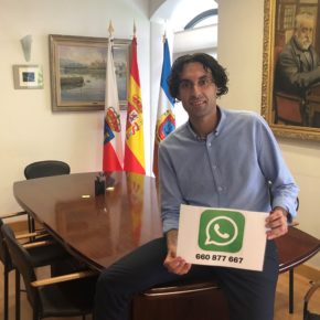 Javier Fernández Soberón presenta la iniciativa “Wasapea a tu alcalde”