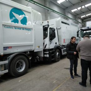 El Ayuntamiento de Castro Urdiales incorpora nuevos vehículos al servicio de limpieza viaria y recogida de residuos domésticos