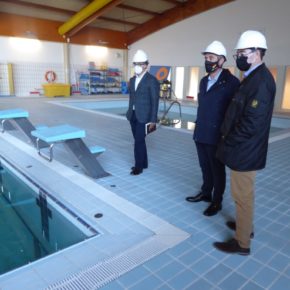 Las nuevas instalaciones de la piscina municipal estarán listas la primera semana de diciembre