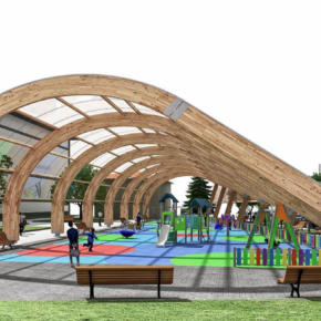 Cs Suances plantea la instalación de un parque infantil cubierto que dé respuesta a las necesidades de los vecinos
