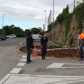 Nuevo paso de cebra junto al Colegio José Ramón Sánchez