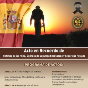 ASTILLERO ACOGERÁ EL HOMENAJE NACIONAL DE LA ASOCIACIÓN DE GUARDIAS CIVILES MARQUÉS DE LAS AMARILLAS