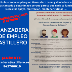 La lanzadera de empleo de Astillero comienza el lunes 17 su 9ª edición