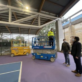 Las instalaciones deportivas de Astillero se pasan al alumbrado LED