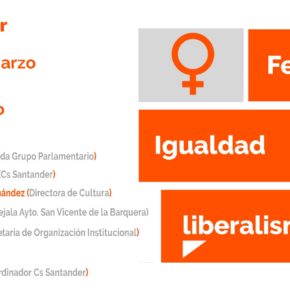 La Agrupación de Ciudadanos Santander organiza el encuentro “Feminismo, Igualdad y Liberalismo”