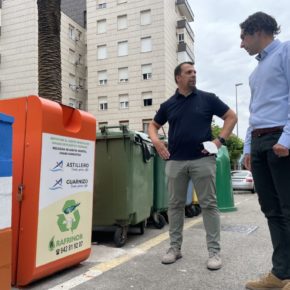 El Ayuntamiento de Astillero instala nuevos contenedores de reciclaje de aceite