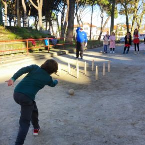 Más de 180 niños de la ciudad se acercan al Bolo Palma