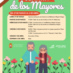 Astillero celebra la III Semana de los Mayores del 27 de marzo al 2 de abril