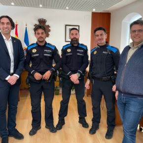 La Policía Local de Astillero amplía su plantilla con cuatro nuevos agentes
