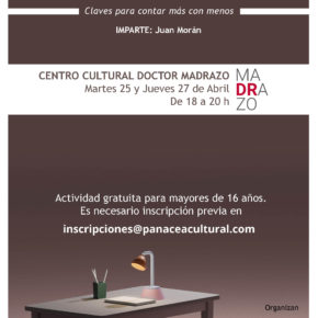El Centro Cultural Doctor Madrazo acogerá un Taller de Escritura de Microrrelato